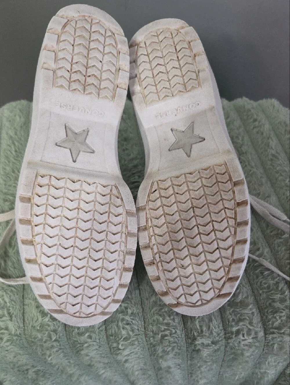 Converse Chuck Taylor All Star Lugged Lift Platform Glitter Canvas High Top Sz 3